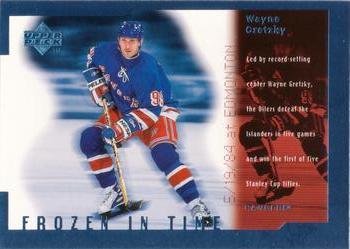 1998-99 Upper Deck - Frozen in Time #FT30 Wayne Gretzky Front