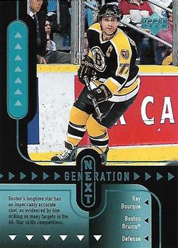 1998-99 Upper Deck - Generation Next #GN18 Ray Bourque / Eric Brewer Front