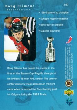 1998-99 Upper Deck - Lord Stanley's Heroes #LS7 Doug Gilmour Back