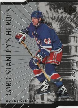 1998-99 Upper Deck - Lord Stanley's Heroes Tier 1 (Quantum Silver) #LS1 Wayne Gretzky Front