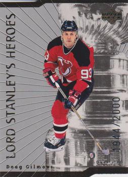 1998-99 Upper Deck - Lord Stanley's Heroes Tier 1 (Quantum Silver) #LS7 Doug Gilmour Front
