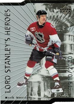 1998-99 Upper Deck - Lord Stanley's Heroes Tier 1 (Quantum Silver) #LS11 Mark Messier Front
