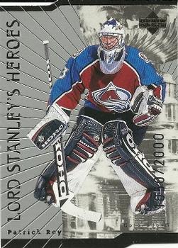 1998-99 Upper Deck - Lord Stanley's Heroes Tier 1 (Quantum Silver) #LS10 Patrick Roy Front