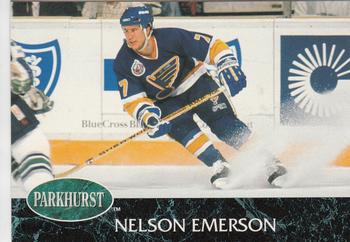 1992-93 Parkhurst #152 Nelson Emerson Front