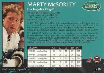 1992-93 Parkhurst #304 Marty McSorley Back