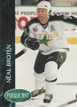 1992-93 Parkhurst #313 Neal Broten Front