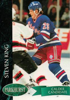 1992-93 Parkhurst #347 Steven King Front