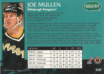 1992-93 Parkhurst #368 Joe Mullen Back