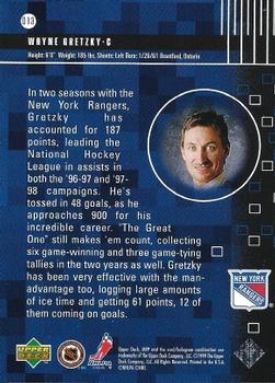 1998-99 Upper Deck MVP - Dynamics #D13 Wayne Gretzky Back