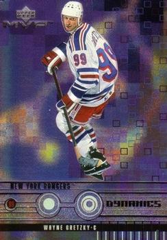 1998-99 Upper Deck MVP - Dynamics #D01 Wayne Gretzky Front