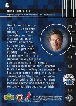 1998-99 Upper Deck MVP - Dynamics #D04 Wayne Gretzky Back