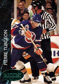 1992-93 Parkhurst - Emerald Ice #103 Pierre Turgeon Front