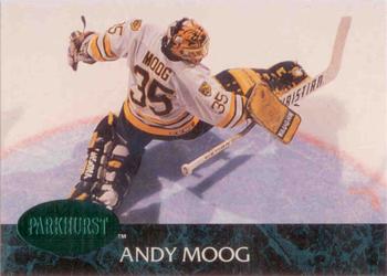 1992-93 Parkhurst - Emerald Ice #3 Andy Moog Front