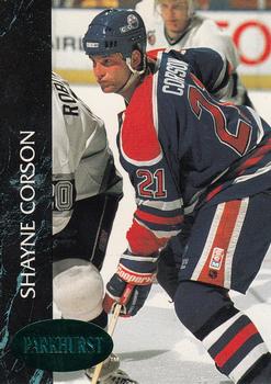 1992-93 Parkhurst - Emerald Ice #53 Shayne Corson Front
