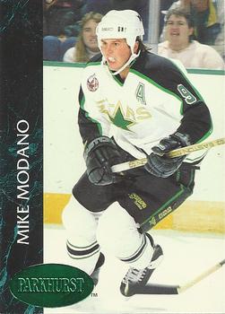 1992-93 Parkhurst - Emerald Ice #75 Mike Modano Front