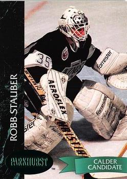 1992-93 Parkhurst - Emerald Ice #303 Robb Stauber Front