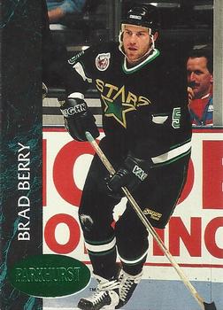 1992-93 Parkhurst - Emerald Ice #312 Brad Berry Front