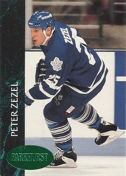 1992-93 Parkhurst - Emerald Ice #410 Peter Zezel Front