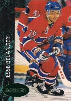 1992-93 Parkhurst - Emerald Ice #488 Jesse Belanger Front