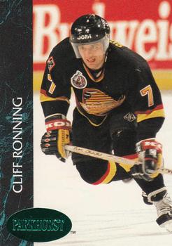 1992-93 Parkhurst - Emerald Ice #193 Cliff Ronning Front