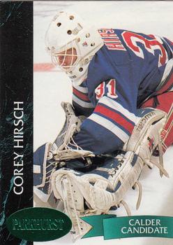 1992-93 Parkhurst - Emerald Ice #344 Corey Hirsch Front