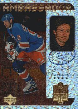 1999 Upper Deck Wayne Gretzky Living Legend - Goodwill Ambassador #GW9 Wayne Gretzky Front