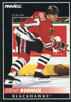 1992-93 Pinnacle #10 Jeremy Roenick Front