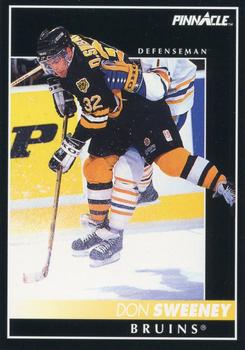 1992-93 Pinnacle #179 Don Sweeney Front