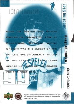 1999 Upper Deck Wayne Gretzky Living Legend - Year of the Great One #1 Wayne Gretzky (Childhood) Back