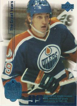 1999 Upper Deck Wayne Gretzky Living Legend - Year of the Great One #13 Wayne Gretzky (1981-82) Front
