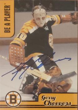1999-00 Be a Player Memorabilia - American Hobby Autographs #AH-4 Gerry Cheevers Front