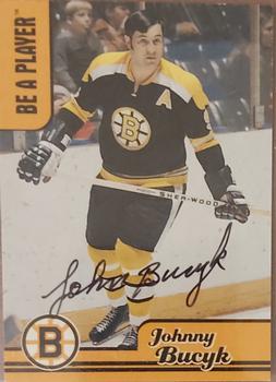 1999-00 Be a Player Memorabilia - American Hobby Autographs #AH-5 Johnny Bucyk Front