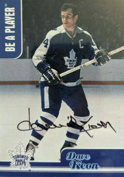 1999-00 Be a Player Memorabilia - Canadian Hobby Autographs #CH-2 Dave Keon Front