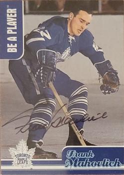 1999-00 Be a Player Memorabilia - Canadian Hobby Autographs #CH-4 Frank Mahovlich Front