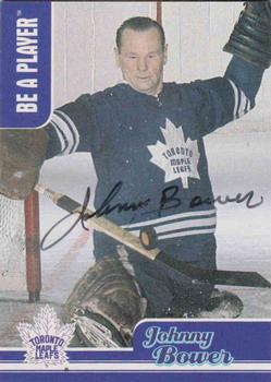 1999-00 Be a Player Memorabilia - Canadian Hobby Autographs #CH-5 Johnny Bower Front