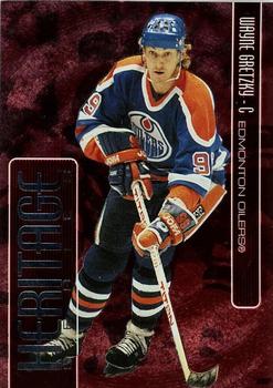 1999-00 Be a Player Memorabilia - Heritage Ruby #H-18 Wayne Gretzky Front
