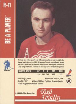 1999-00 Be a Player Memorabilia - Retail #R-11 Red Kelly Back