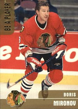 1999-00 Be a Player Memorabilia - Gold #16 Boris Mironov Front