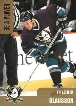1999-00 Be a Player Memorabilia - Gold #165 Fredrik Olausson Front
