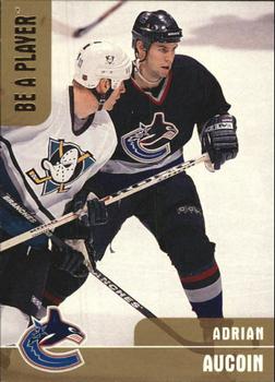 1999-00 Be a Player Memorabilia - Gold #292 Adrian Aucoin Front