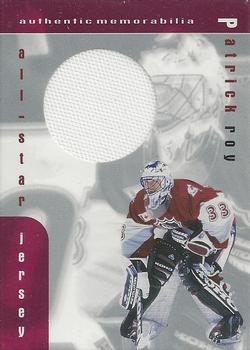 1999-00 Be a Player Memorabilia - All-Star Jersey #J-06 Patrick Roy Front