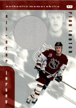 1999-00 Be a Player Memorabilia - All-Star Jersey #J-16 Brian Leetch Front