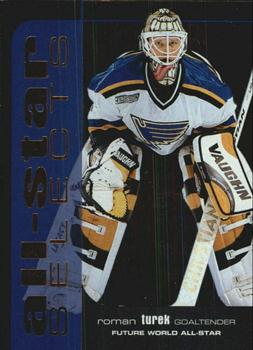 1999-00 Be a Player Memorabilia - All-Star Selects Gold #SL-18 Roman Turek Front
