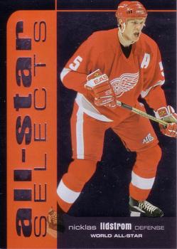 1999-00 Be a Player Memorabilia - All-Star Selects Silver #SL-05 Nicklas Lidstrom Front