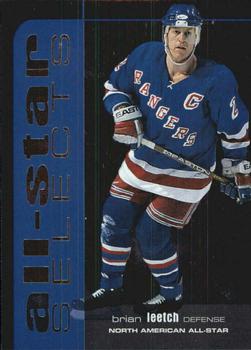 1999-00 Be a Player Memorabilia - All-Star Selects Silver #SL-10 Brian Leetch Front