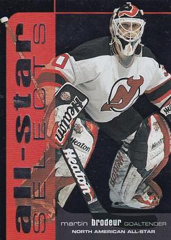 1999-00 Be a Player Memorabilia - All-Star Selects Silver #SL-12 Martin Brodeur Front