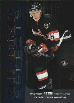 1999-00 Be a Player Memorabilia - All-Star Selects Silver #SL-15 Marian Hossa Front