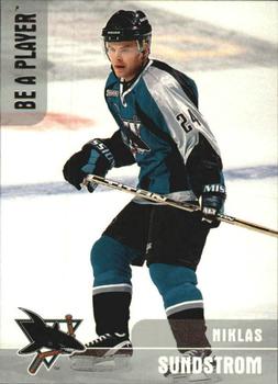 1999-00 Be a Player Memorabilia - Silver #112 Niklas Sundstrom Front