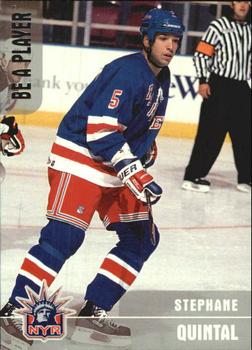 1999-00 Be a Player Memorabilia - Silver #188 Stephane Quintal Front