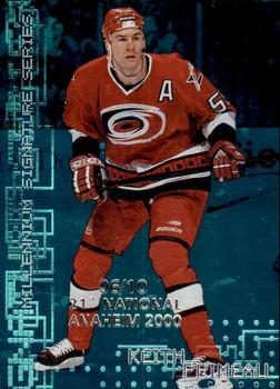 1999-00 Be a Player Millennium Signature Series - Anaheim National Emerald #48 Keith Primeau Front